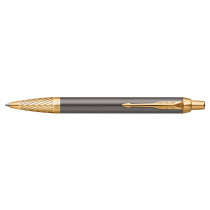 Parker IM Pioneers Collection Ballpoint Pen - Grey Arrow Gold Trim